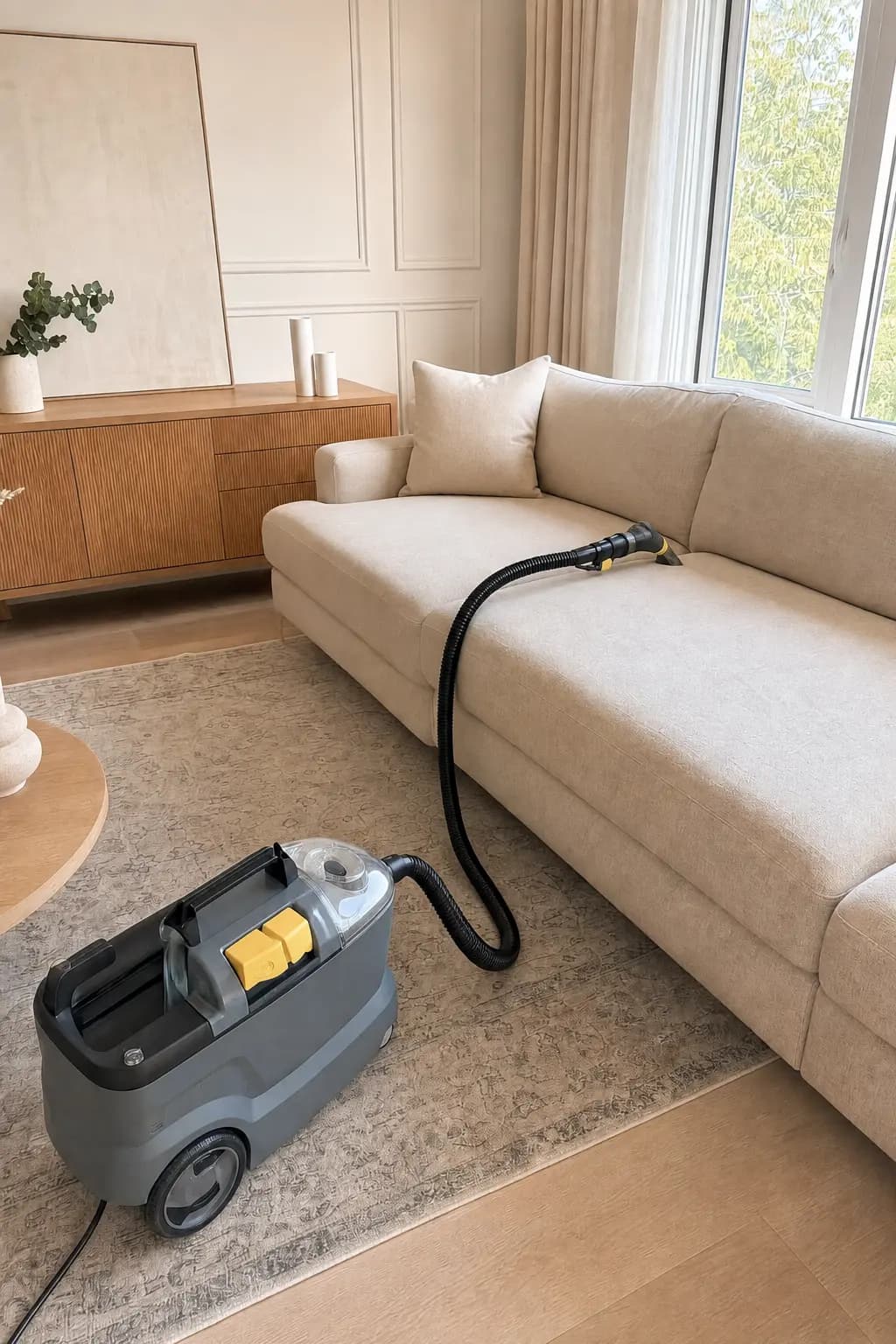 Upholstery cleaning